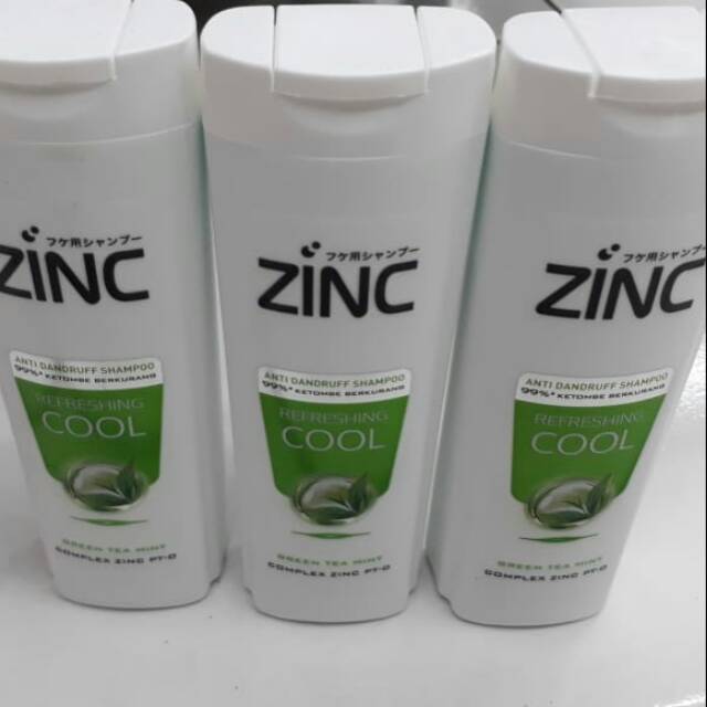 Zinc shampo refreshing cool 170ml Shopee Indonesia
