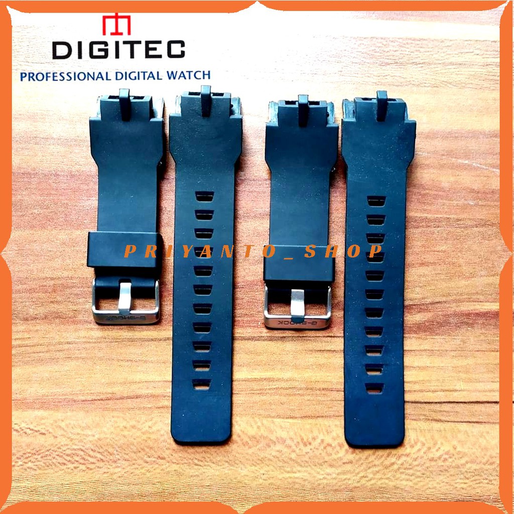 Strap Tali jam Tangan Digitec 3054 Digitec DG-3054T Oem Rubber Watch