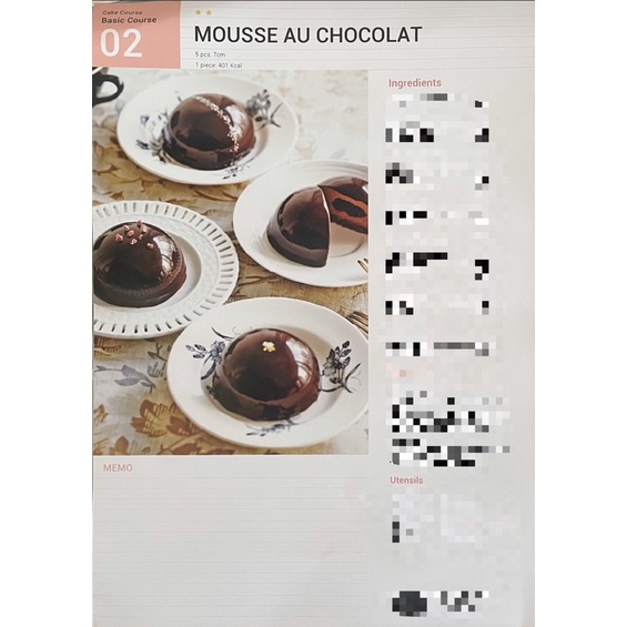Resep Mousse Au Chocolate ABC Cooking Studio