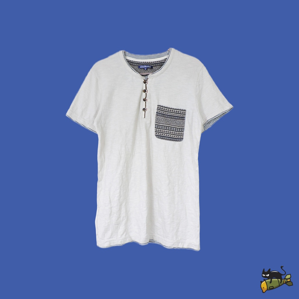 Semantic Design Japan Button T-Shirt