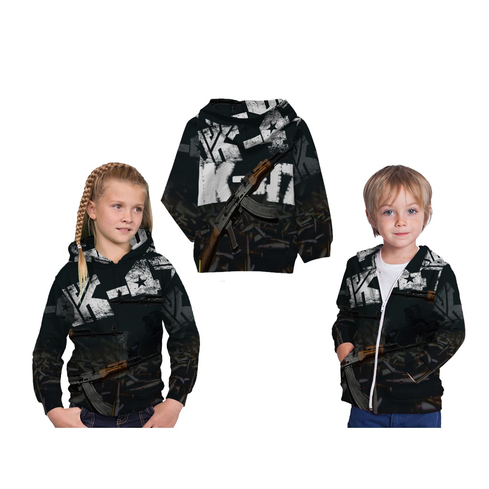 [Riashop] Jaket AK47 Anak | Jaket Hoodie AK47 Anak | Jaket Anak AK47