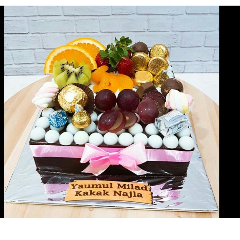 

PUDING COKLAT FUL CREAM TROPICAL 27CM