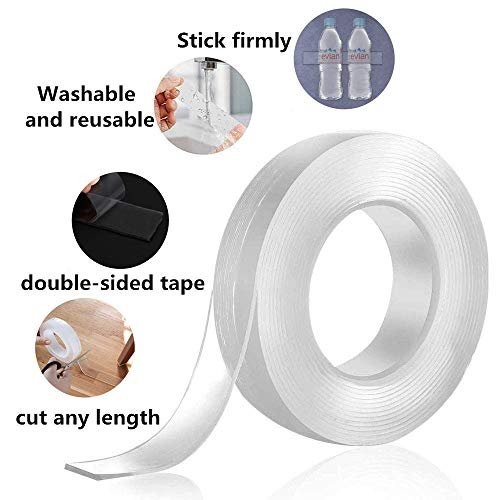 

Double Tape Gel Isolasi Bening 2 Sisi Perekat Dinding Tembok