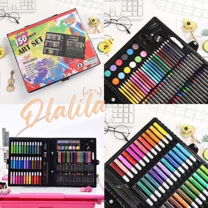 

Terlaris Crayon 150 Pcs Set Alat Gambar Alat Tulis & Lukis Menggambar Melukis Limited