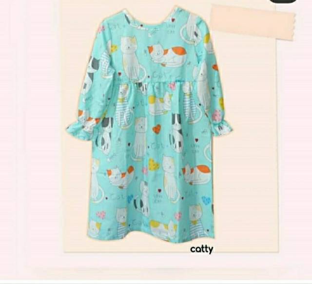 Gamis anak murah bagus cantik katun