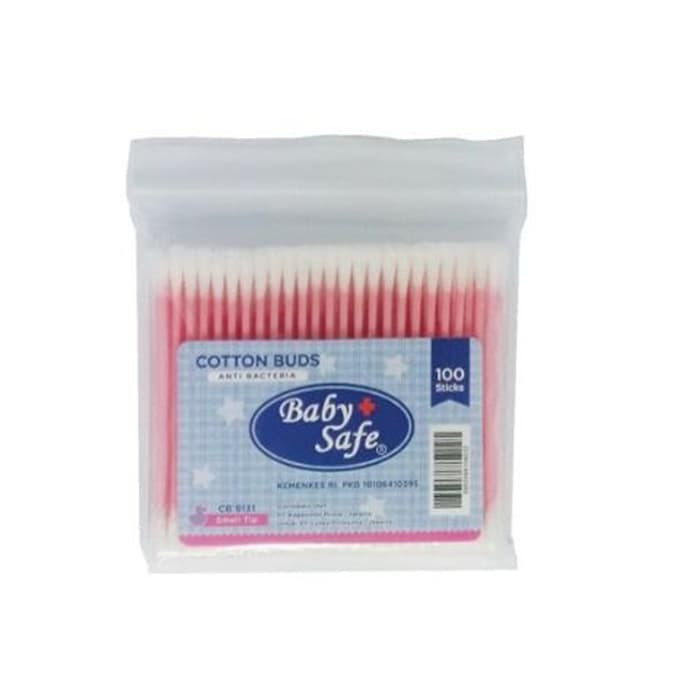 ❤ BELIA ❤ BABY SAFE Cotton Buds Refills Anti Bacteria CB9136 50 sticks / CB9131 100 sticks