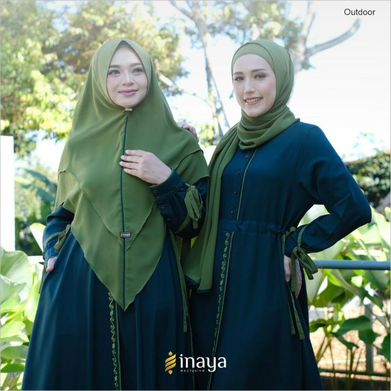 Gamis Melly ORI inaya // Gamis terbaru inaya // Gamis inaya