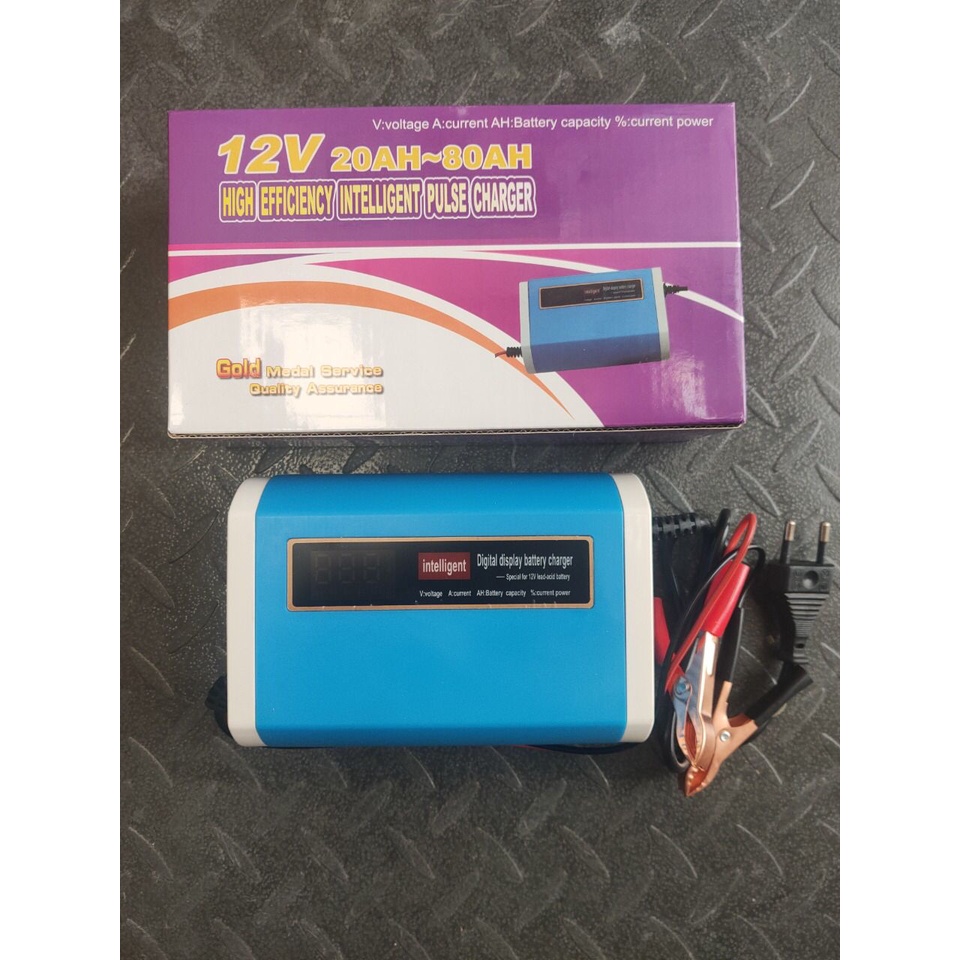 CHARGER Aki 6A 12V Upgrade Dengan fitur baru Cas Aki 6 ampere