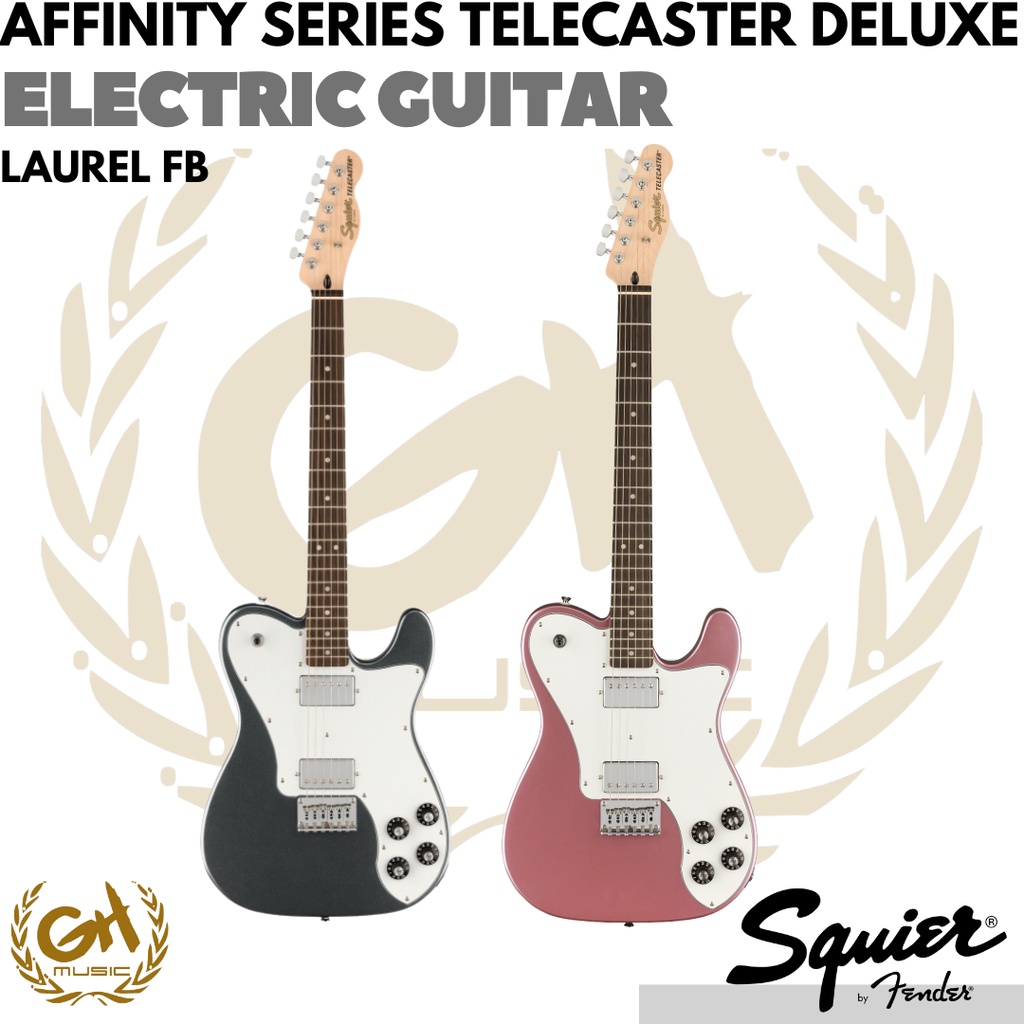 Squier Affinity Series Telecaster Deluxe Electric Guitar, Laurel FB - Gitar Elektrik