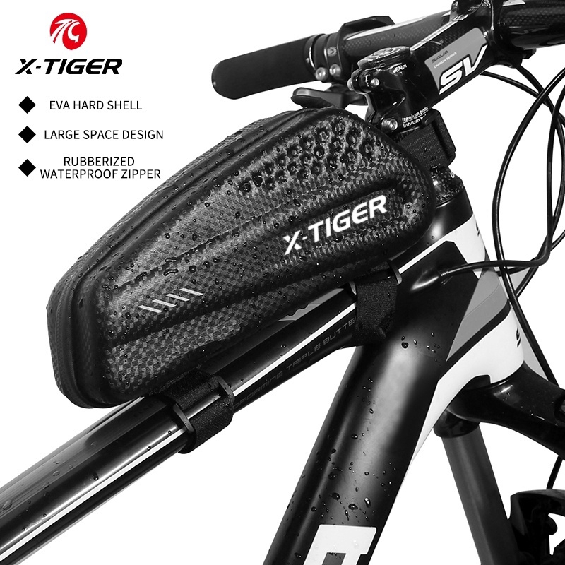

X-TIGER Top Tube Sepeda Tas Sepeda Bingkai Depan Tas Tahan Air Sepeda Depan Tas Bersepeda Aksesoris Pouch