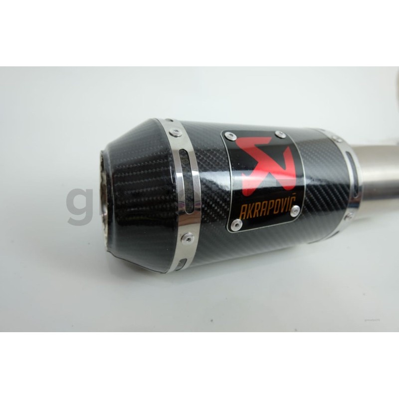 selencer selenser knalpot akrapovic carbon karbon full stenlies premium