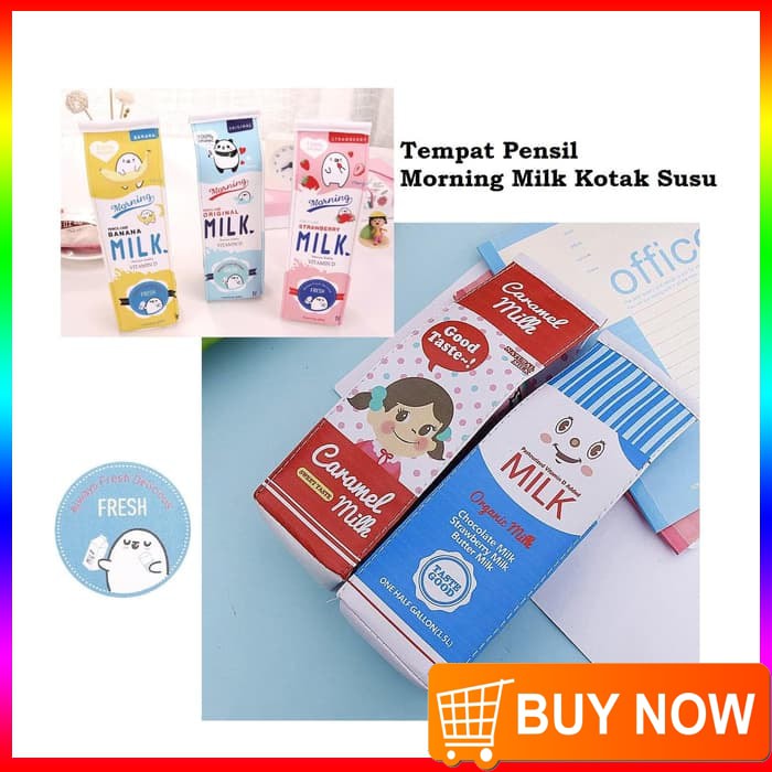 

TP0038 Tempat Pensil Morning Milk Kotak Susu