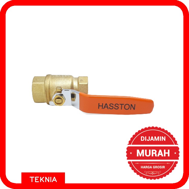 Ball Valve 1/2 Inch HASSTON - Kran Stop - Katup Bola