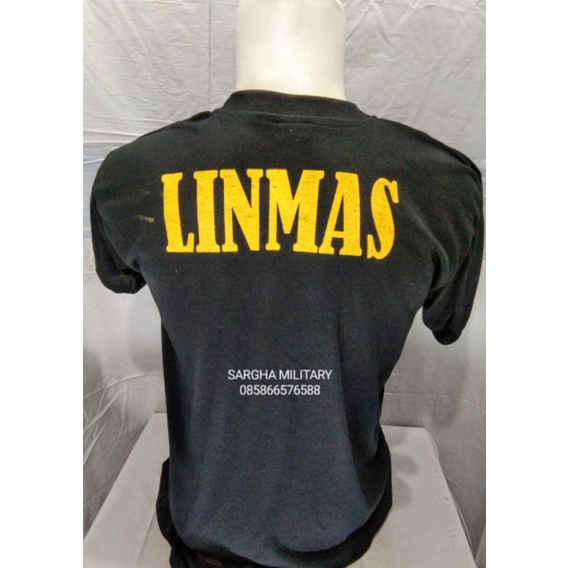 (COD)KAOS LINMAS KAOS LINMAS HIJAU KAOS LINMAS HITAM KAOS LINMAS KATUN KAOS LINMAS