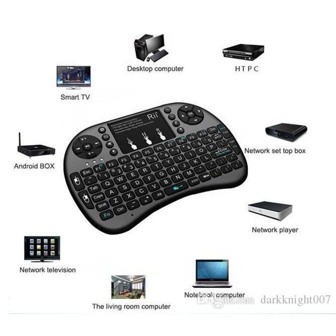 Wireless Mini Keyboard with TouchPad &amp; Air Mouse