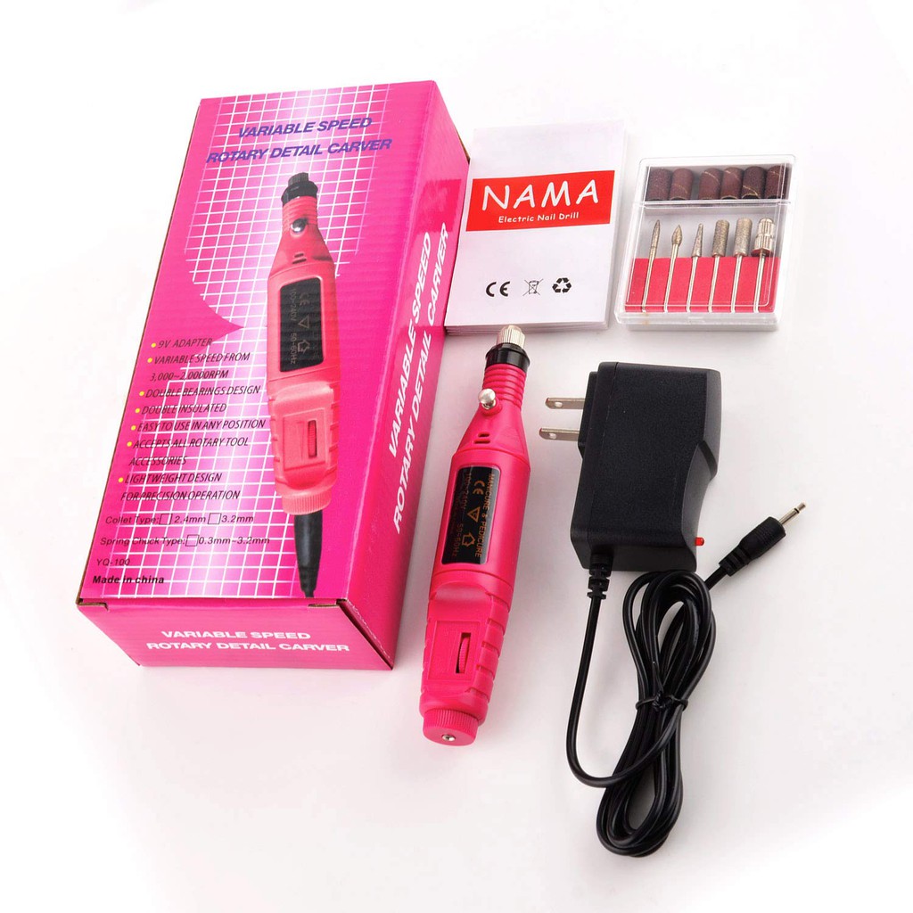 Alat Perawatan Kuku Elektrik - Nail Manicure Pedicure Eletctric Set