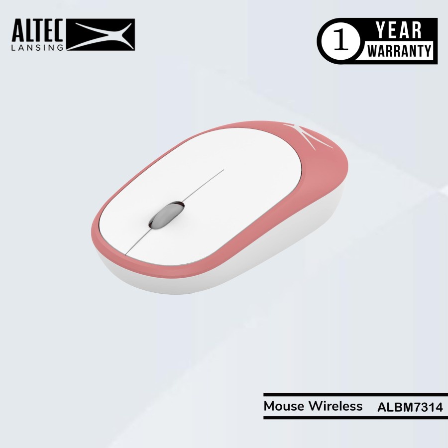 Mouse Wireless Altec Lansing ALBM-7314 Silent Peach | Altec ALBM7314