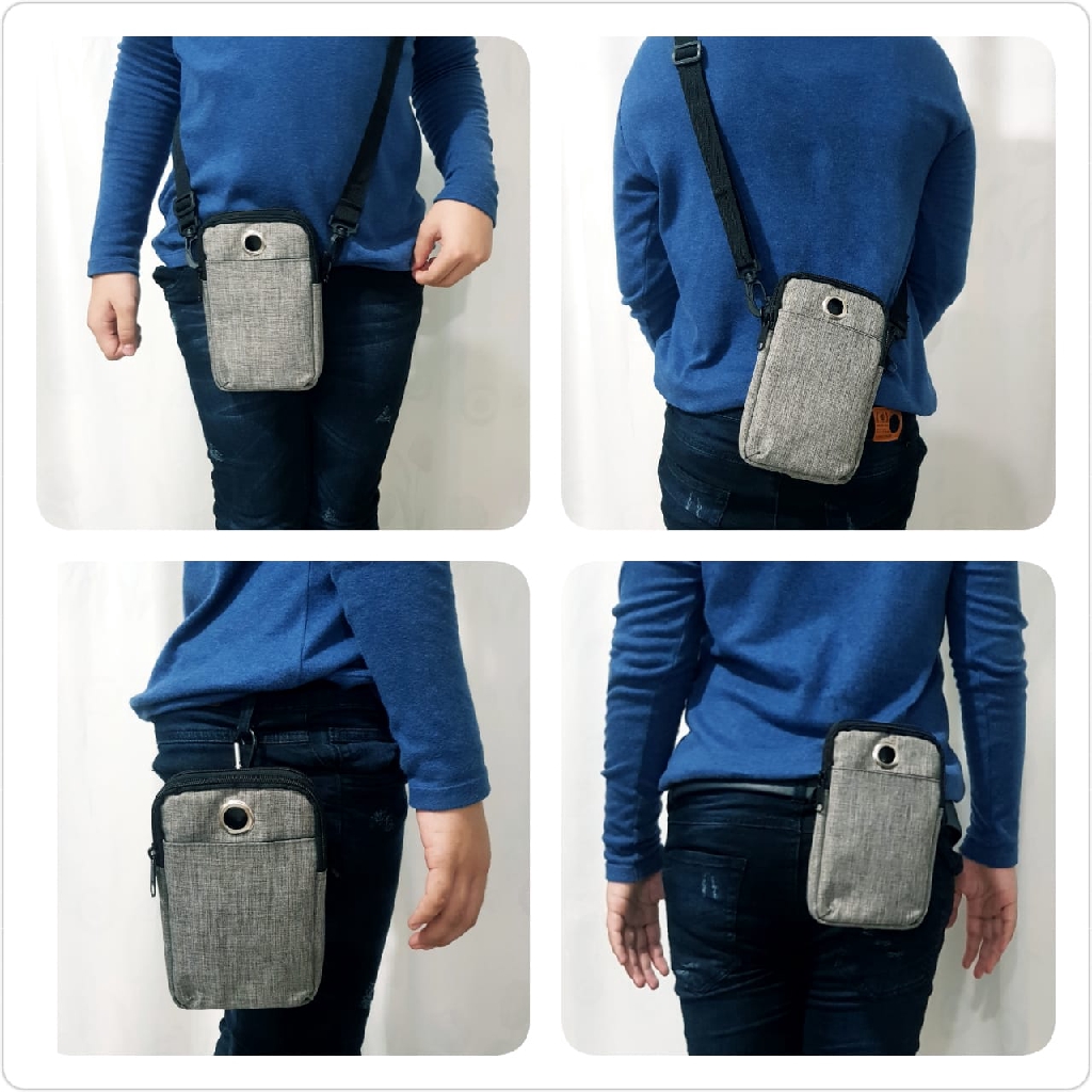 Tas Pinggang - Tas Selempang - Tas Hanphone Denim Versi 2 M853