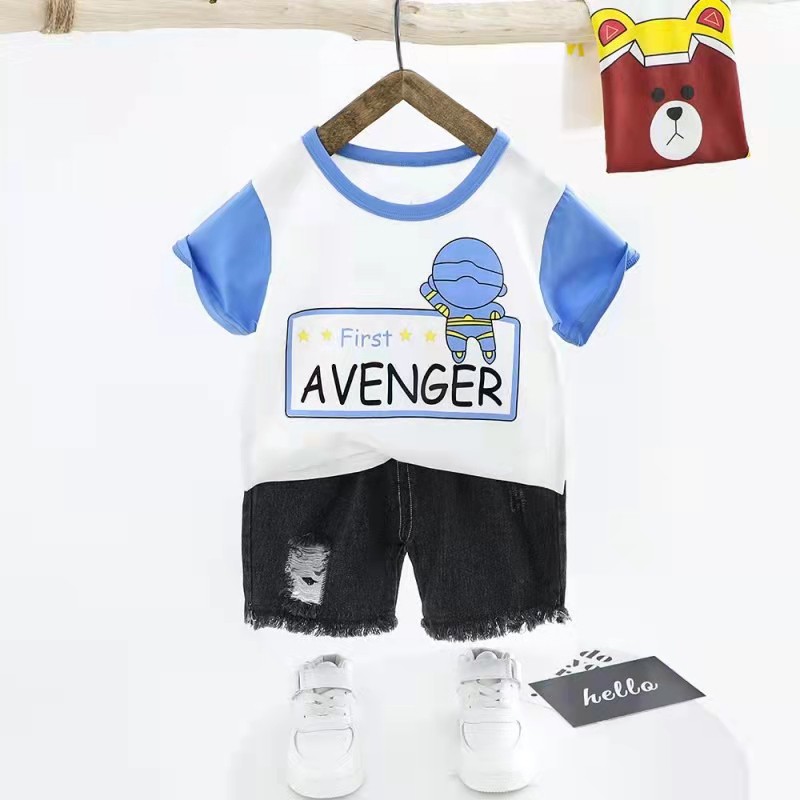 ♥DPS829♥U02 JUMPER PENDEK KAOS + CELANA IMPORT/BAJU SETELAN ANAK COWOK CEWEK MURAH REAL PIC