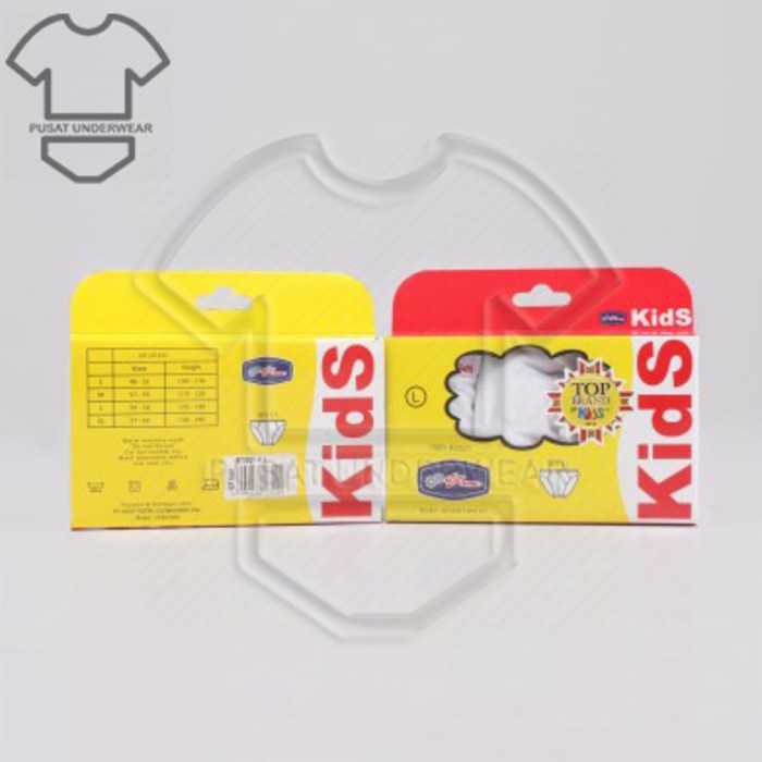 Promo Celana Dalam Anak Gt-Man Putih Isi 3 - Celana Anak Laki Gt-Kids Bts01