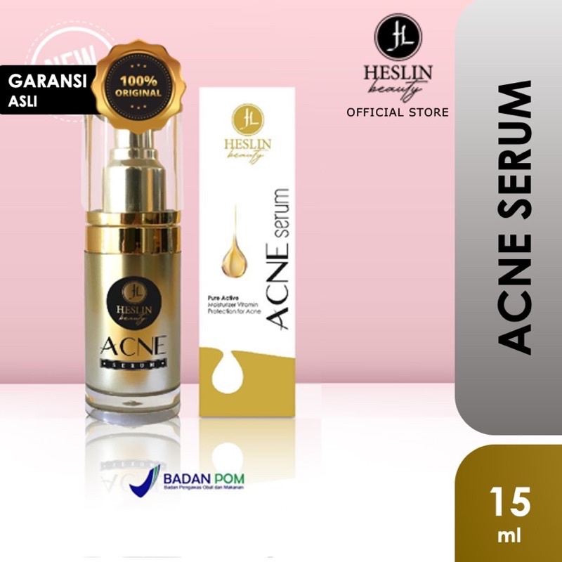 Acne Serum Heslin Beauty - Serum Jerawat Heslin Beauty Original BPOM - Serum Wajah Heslin Beauty