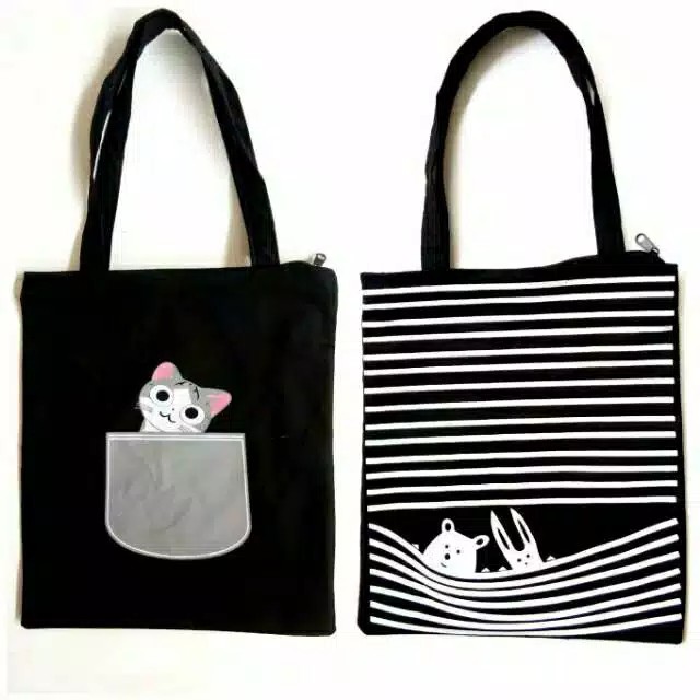 Totebag / Tas Belanja / Tas Kuliah / Tas Sablon / Tas Murah Meriah Meriah