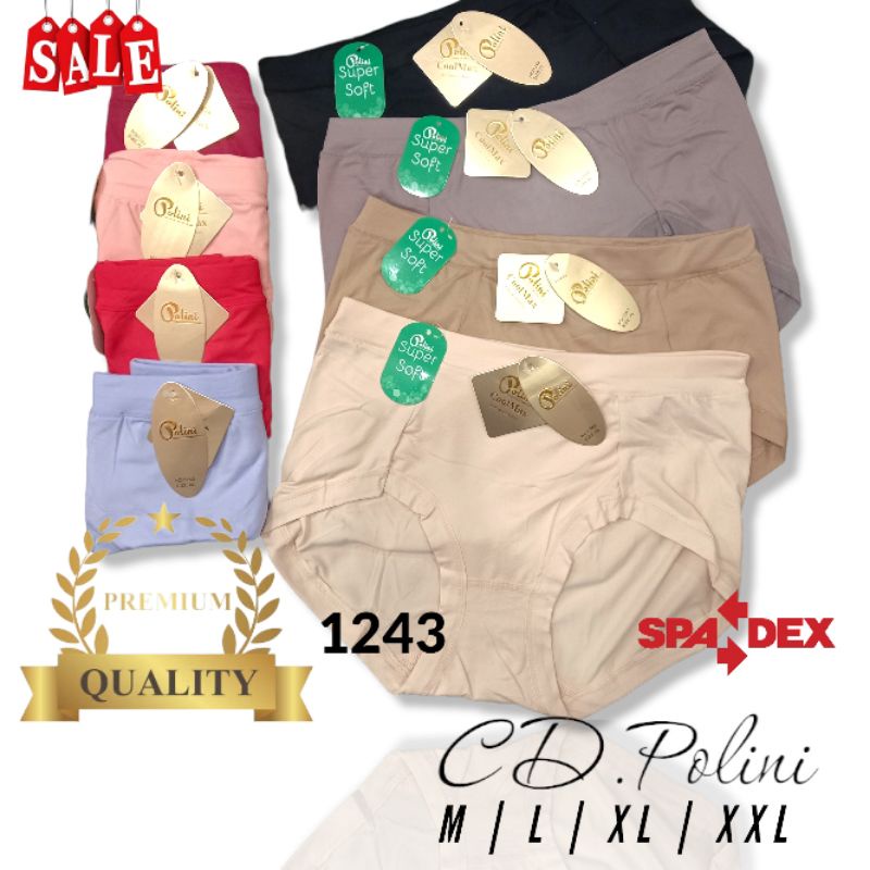 CD celana dalam wanita dewasa "Isi 6pcs" || CD.POLINI