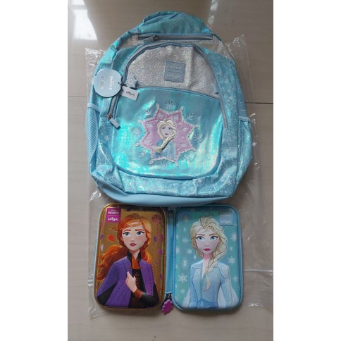 Tas Ransel Besar Set Tempat Pensil / Campur Merk