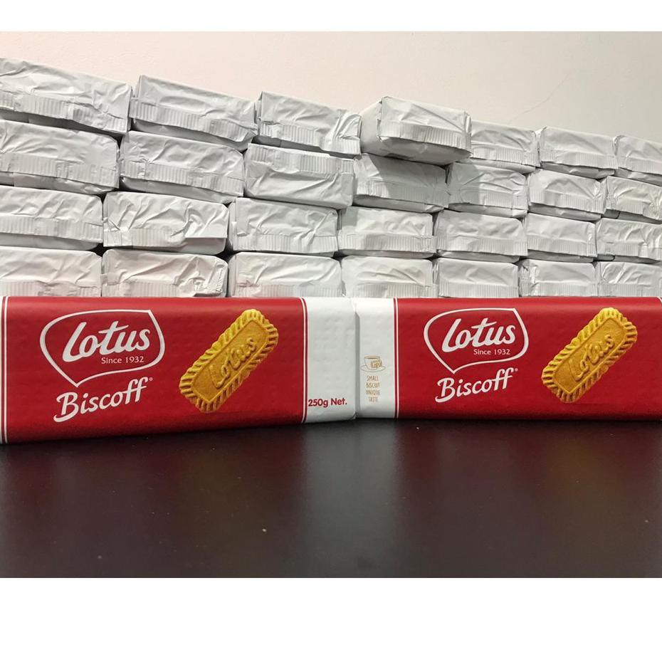 

TEERLARIS Lotus Biscoff Biscuit Karamel 250 Gr 32Pc - Caramelised Biscuits