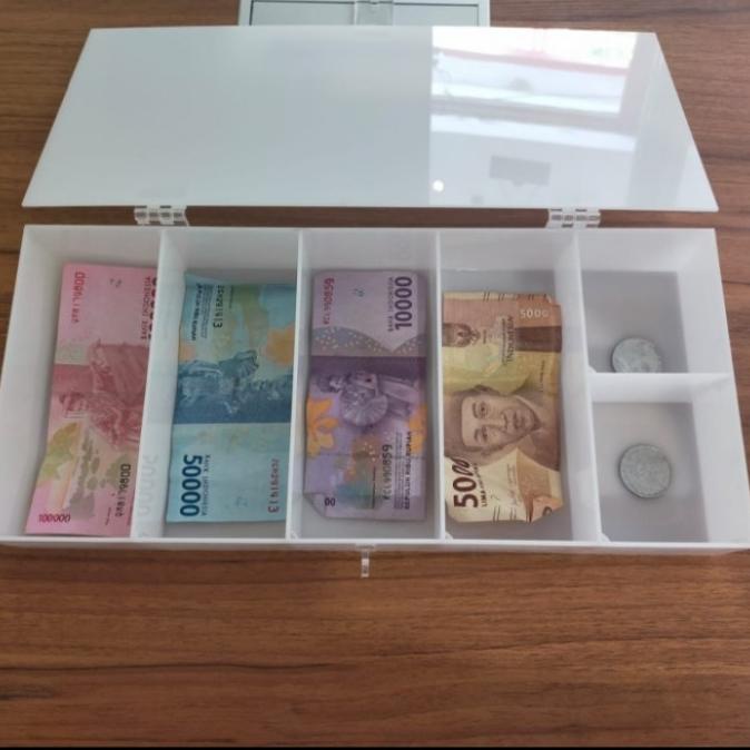 

[COD] kotak uang custom 5 lubang 15.7x38.5x4 cm [COD]