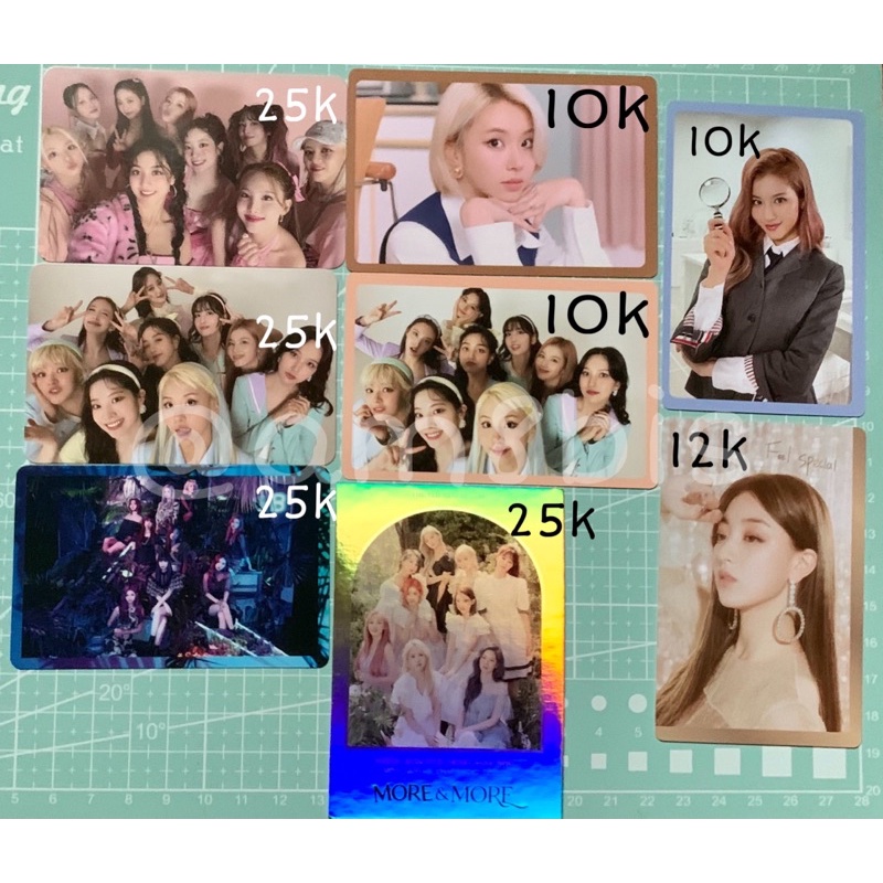 POB SCRATCH ID CARD TWICE JEONGYEON MOMO TZUYU DAHYUN NAYEON GROUP JIHYO SANA CHAEYOUNG