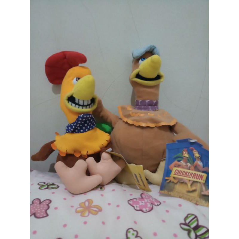 Boneka Chicken Run New Tag
