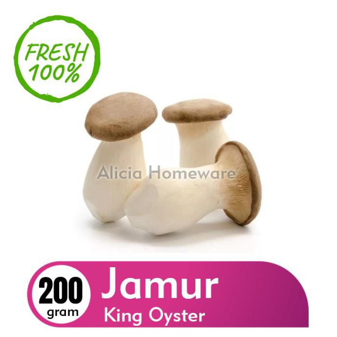 

Promo Awal tahun King Oyster Mushroom 200 Gram/Pack Cuci Gudang Awal Tahun
