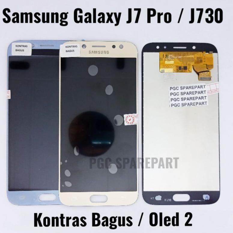 [PYF.02Jn22ᴴ] LCD Touchscreen Fullset Kualitas Oled 2 Kontras Bagus - Samsung Galaxy J7 Pro - J7 201