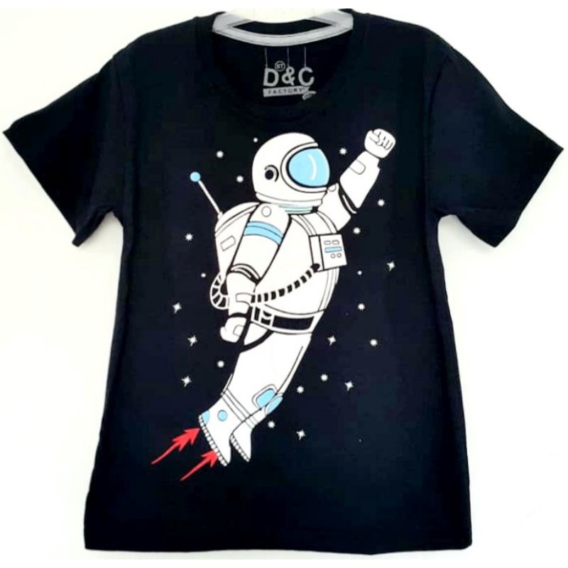 MKG - DC GROSIR KAOS ANAK KARAKTER SZ 8-10 ASTRONOT TERBANG