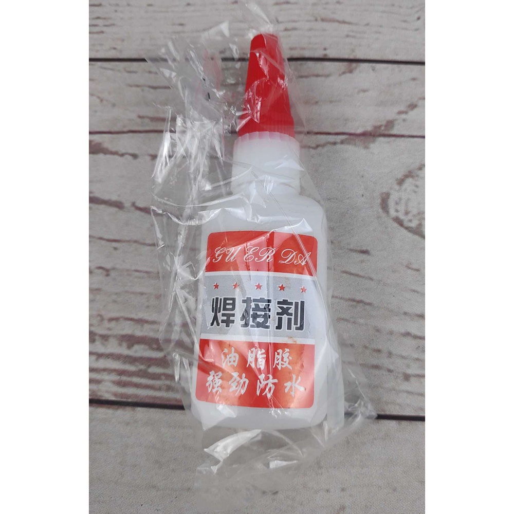 Lem Power Glue Perekat Keramik Metal Kaca Kayu Plastik Waterproof 50ml