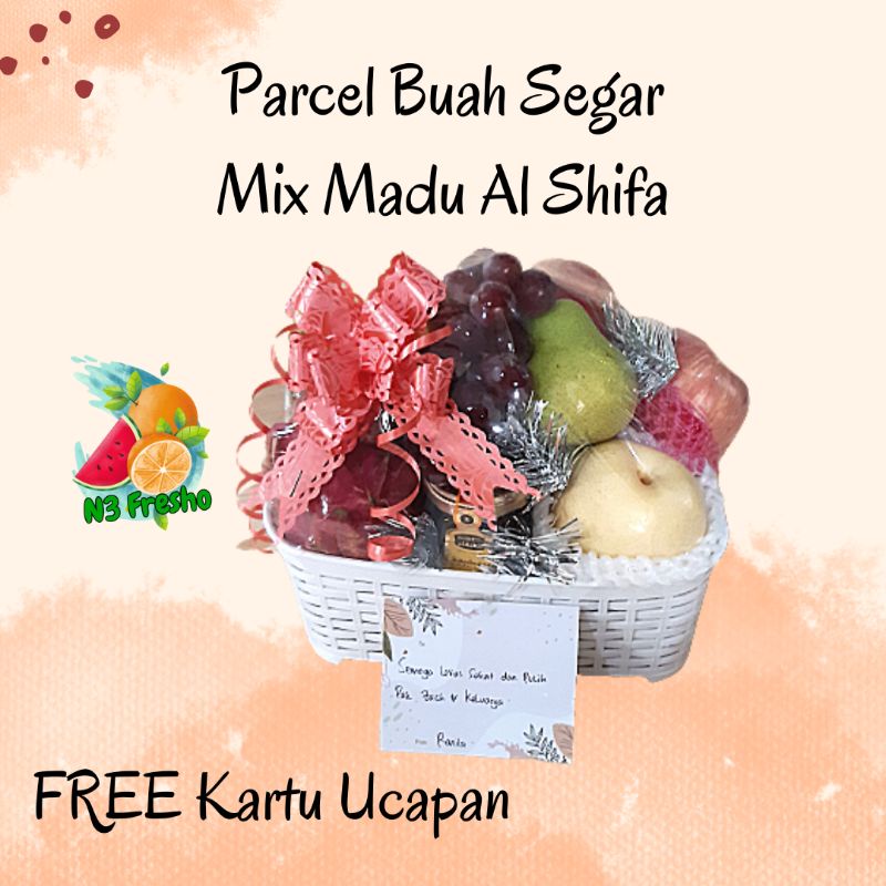

Parcel Buah Segar Mix Madu Al Shifa Parsel Buah Segar Lekas Sembuh Parcel Buah Isoma