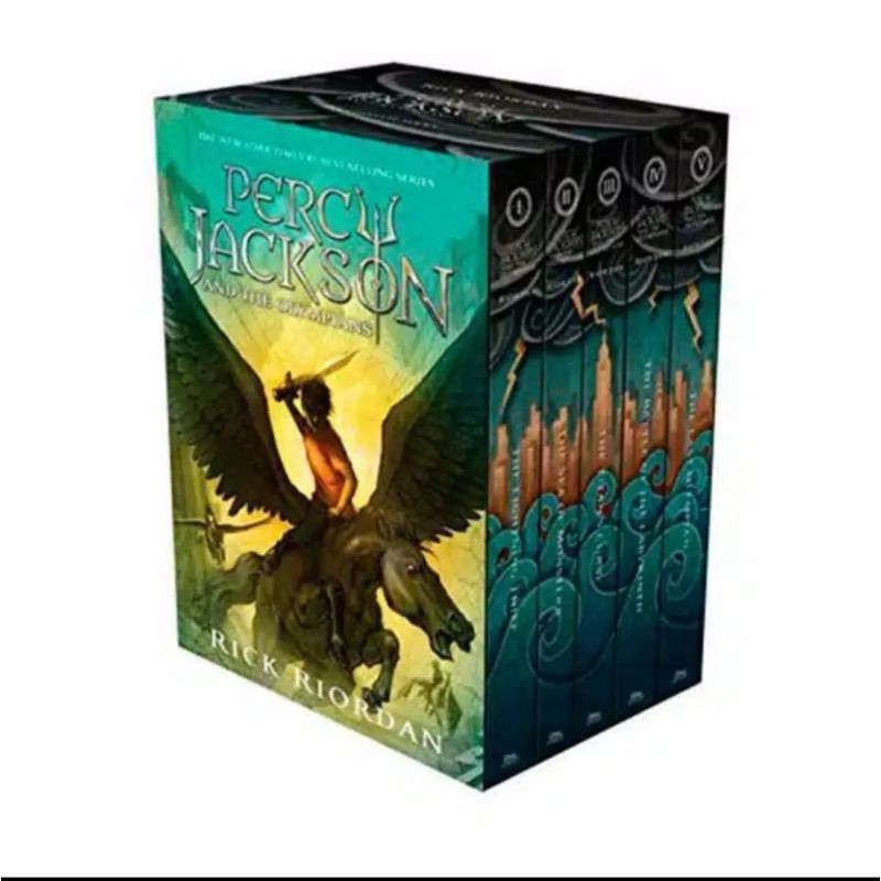 Percy Jackson and the Olympians series box set (English)