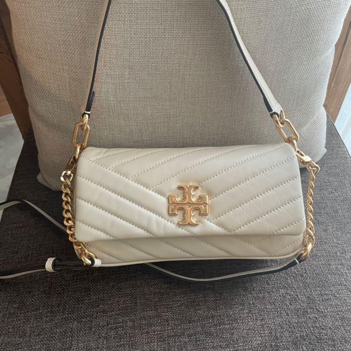 Tory Burch Kira Chevron Small white