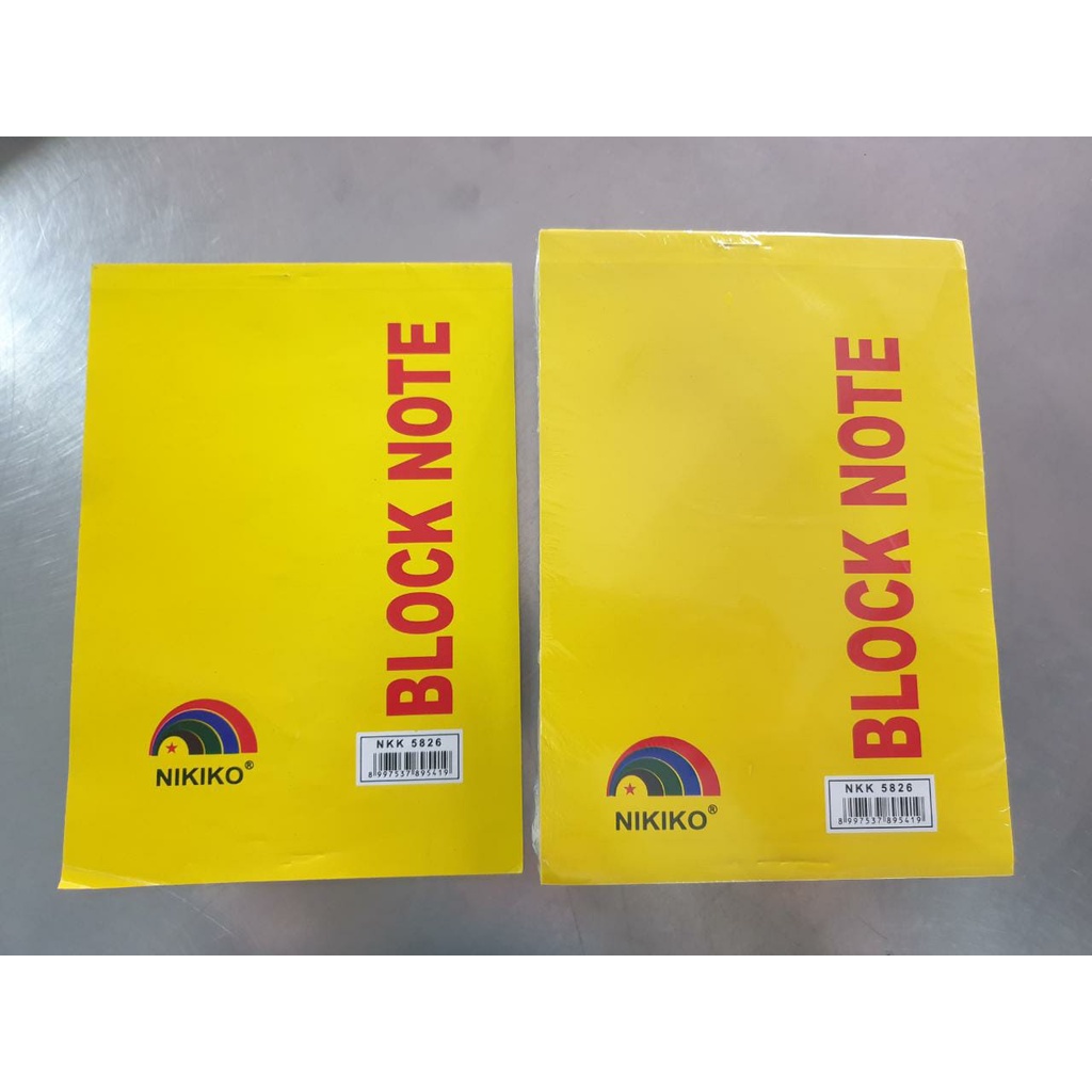 

BLOCK NOTE NIKIKO NKK 5826 COVER KUNING