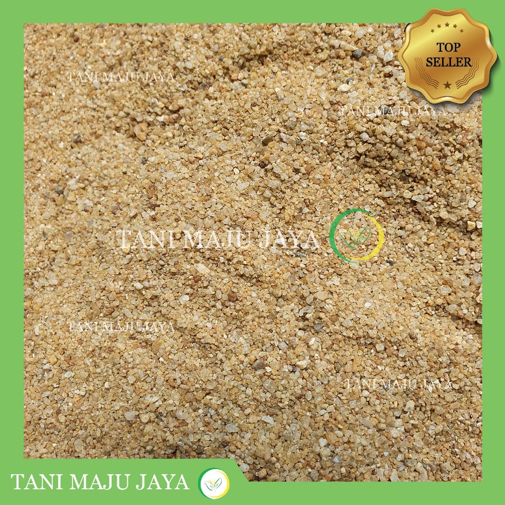 Pasir Silika / Silica Coklat 1 KG Substrat Media Dasaran Aquascape Aquarium