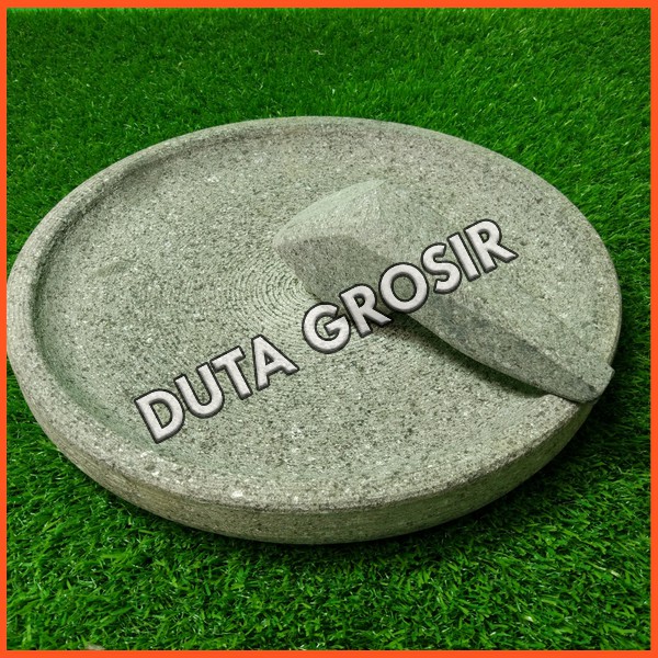 Cobek Batu Bubut Cobek Batu Besar 30 cm