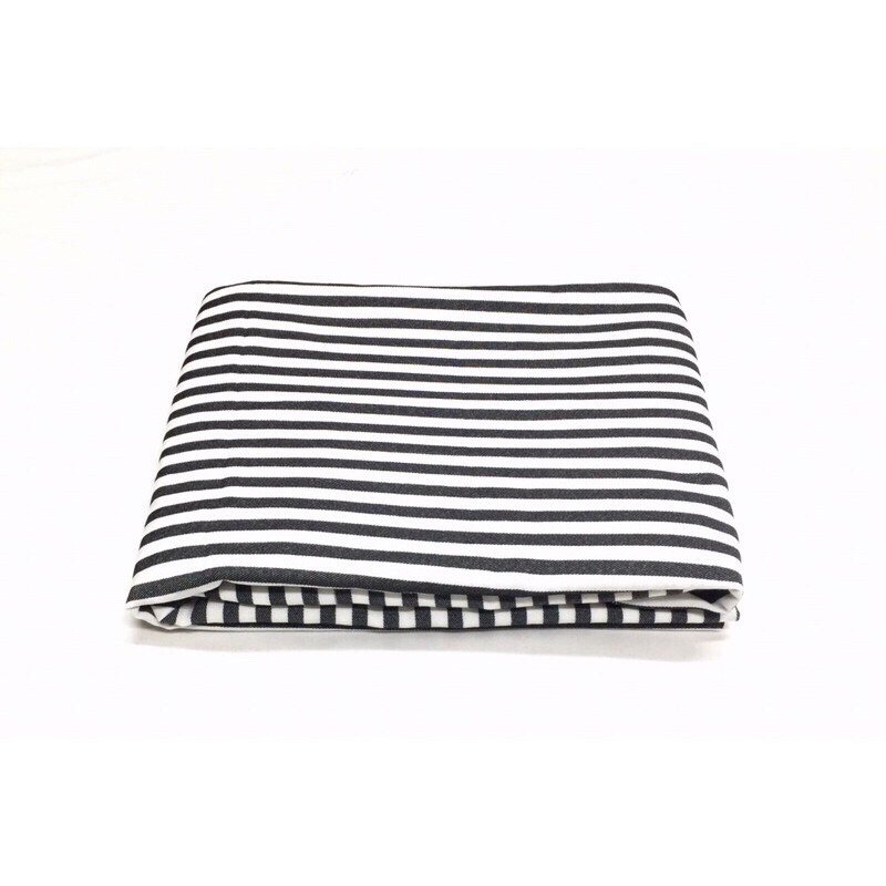 Selimut Lurik/Hitam Putih/SALUR Kambing Parwitex 120x185 cm(Selimut Rumah Sakit)BAHAN KATUN TEBAL SELIMUT LOREK PARWITEX