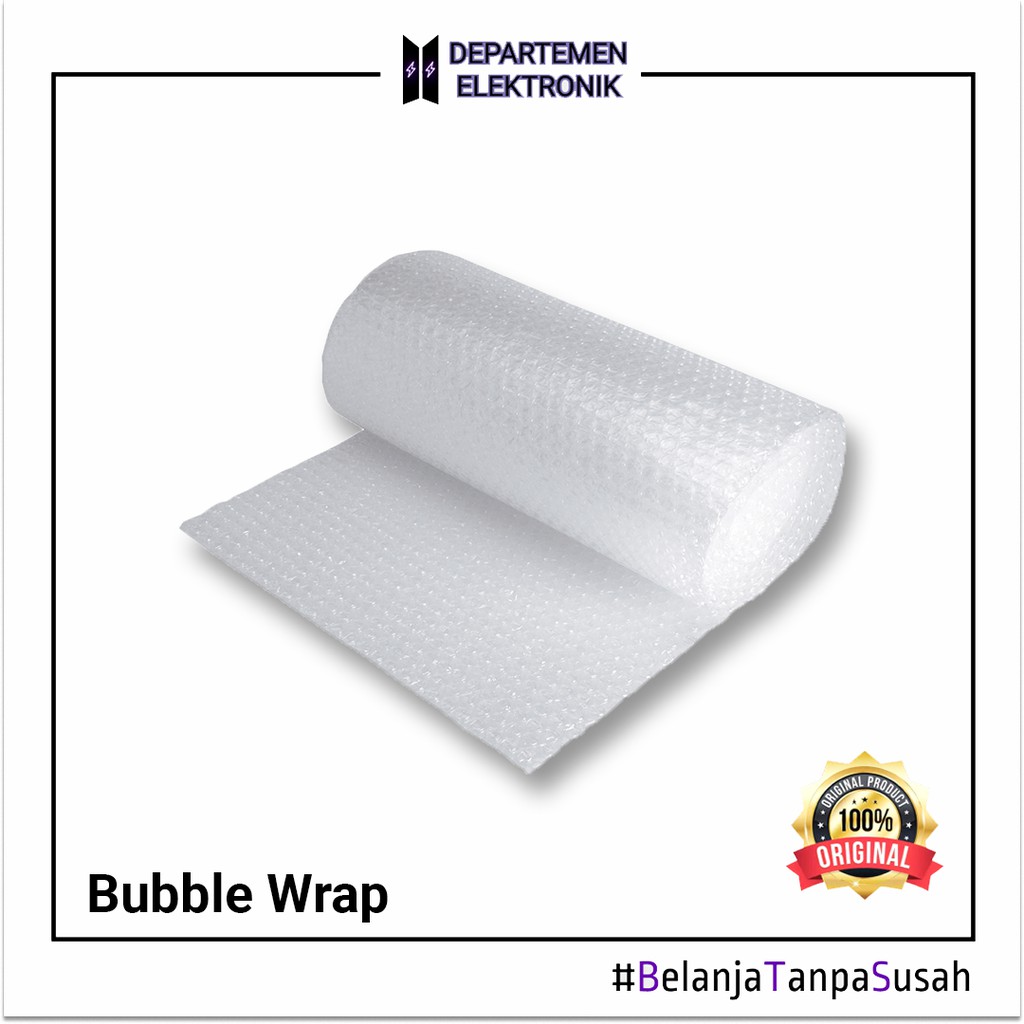 

TAMBAH BUBBLE WRAP - packing untuk lebih aman MURAH BANGET / GARANSI RESMI