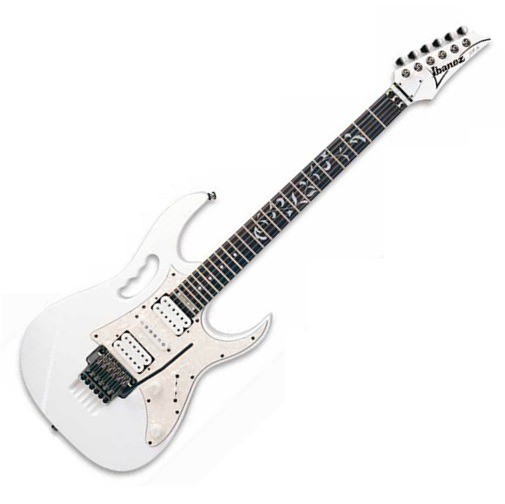 IBANEZ JEM 555 WH STEVE VAI SIGNATURE WHITE INDO