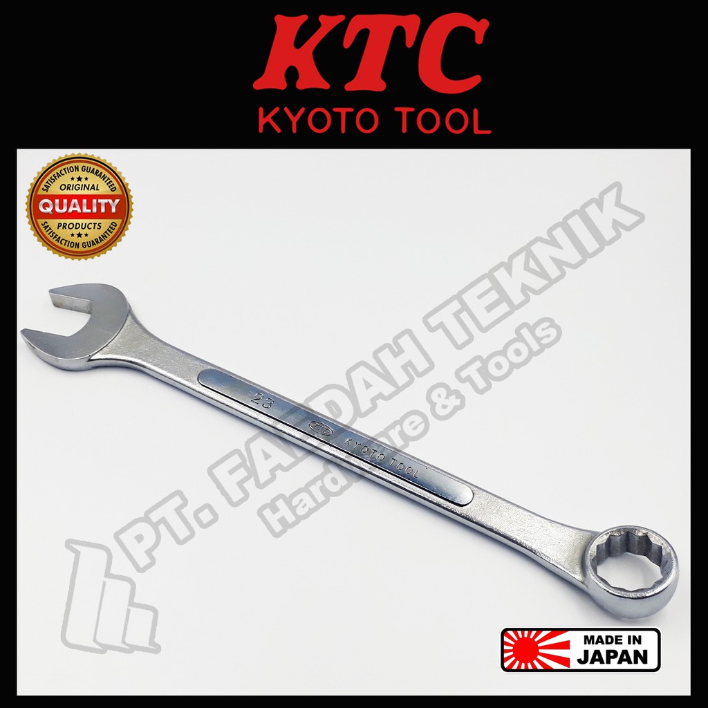 Combination Wrench / Kunci Ring Pas 22 mm KTC Kyoto Tools Japan