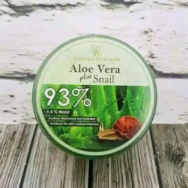 SYB Soothing &amp; Moisture Gel Aloe Vera 92% Strawberry Snail_Cerianti