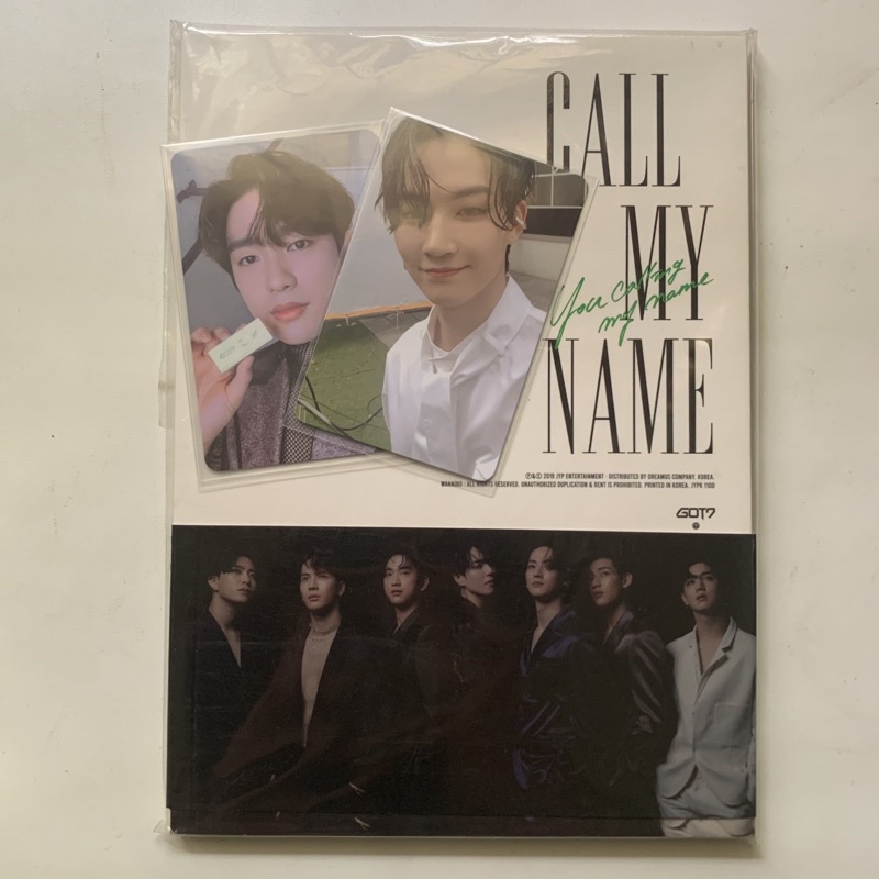 [READY] GOT7  Album Fullset CALL MY NAME / CMN PC JayB Jinyoung JJP