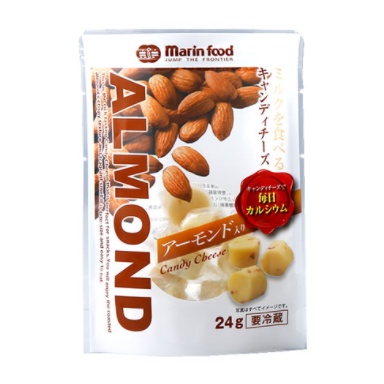 Marin Food Candy Cheese Almond / Permen Keju Almond / Permen Jepang