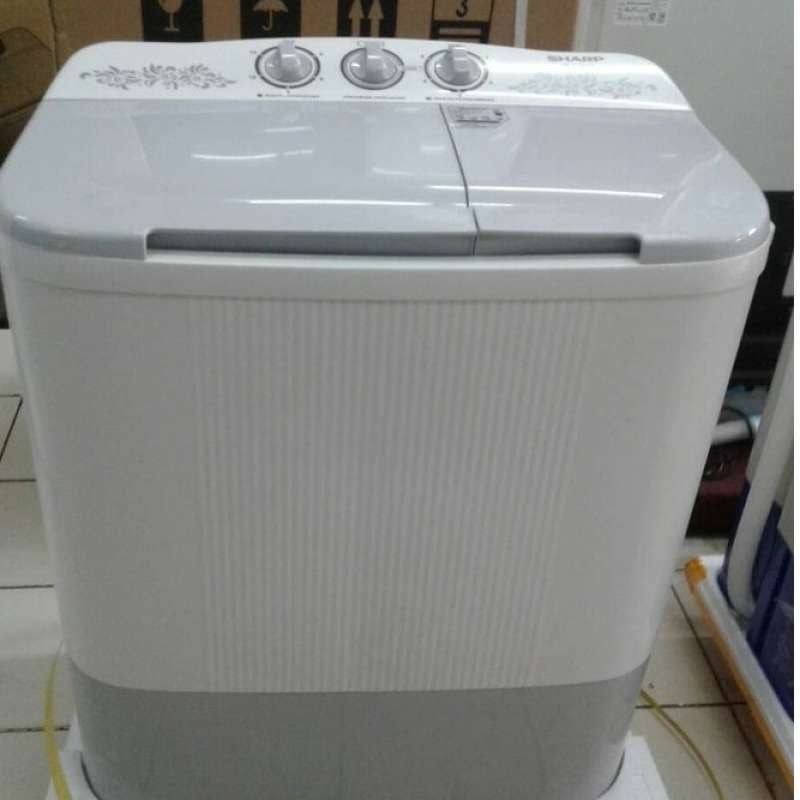 mesin cuci sharp ES-T80MW 2 tabung 7 kg 330 watt